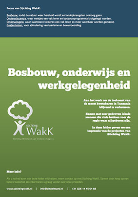 Stichting WakK brochure projecten